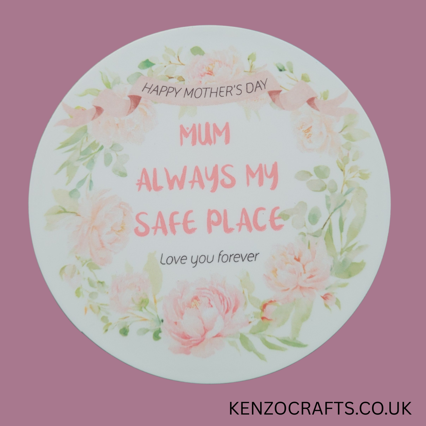 Personalised Mother's Day Coffee/Tea Cup Coaster