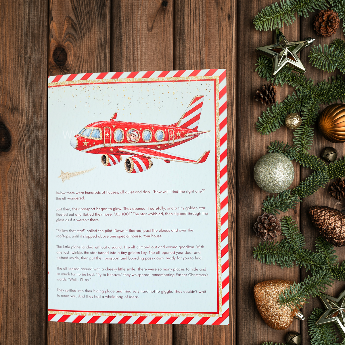 Personalised Christmas Elf Story Package