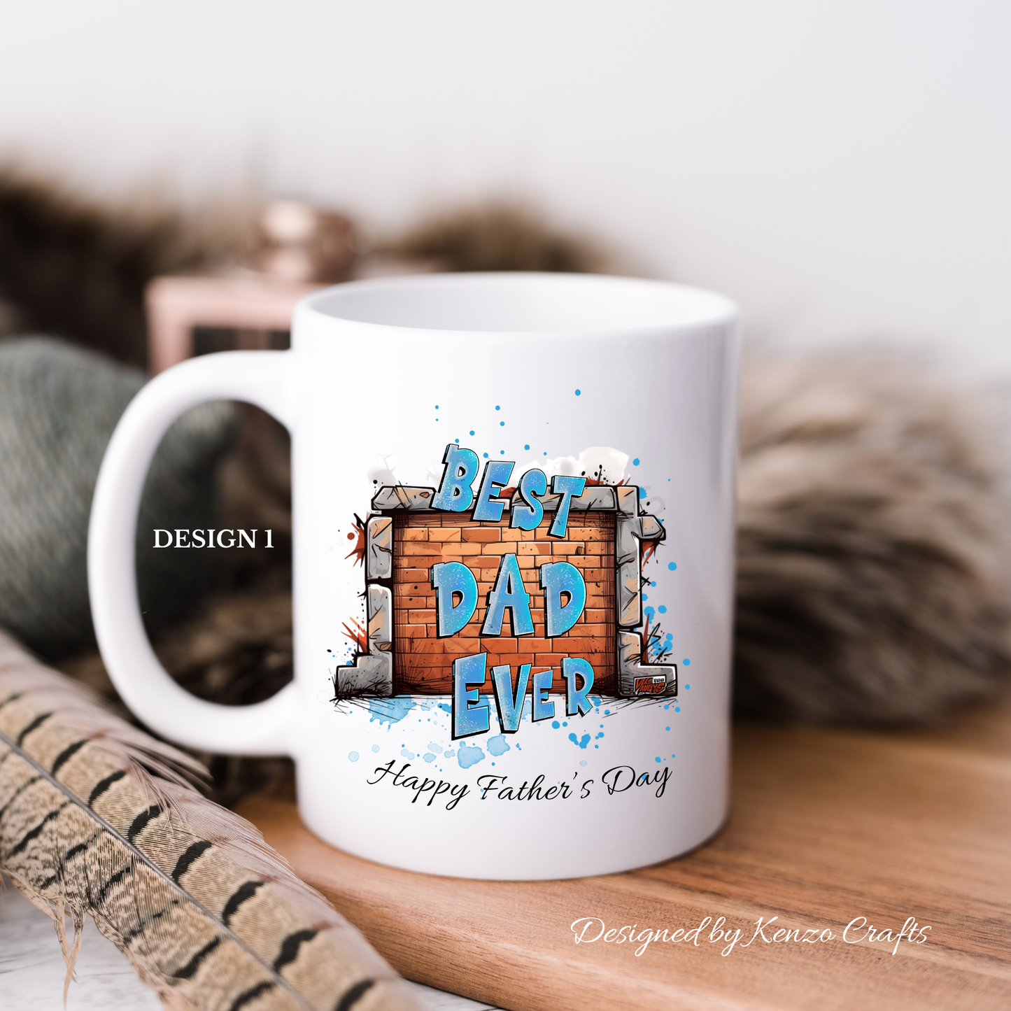 Personalised Graffiti Dad Mug | Father's Day Gift