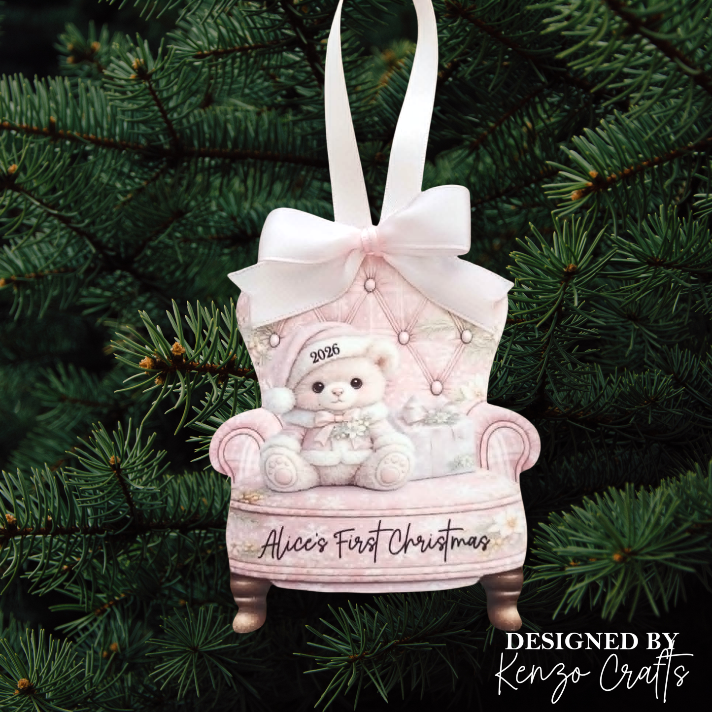 Personalised First Christmas Keepsake Tree Decorations