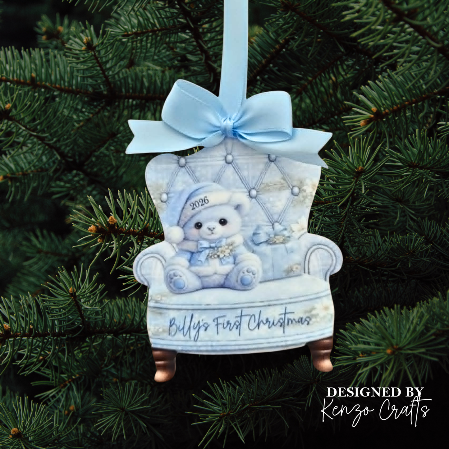 Personalised First Christmas Keepsake Tree Decorations