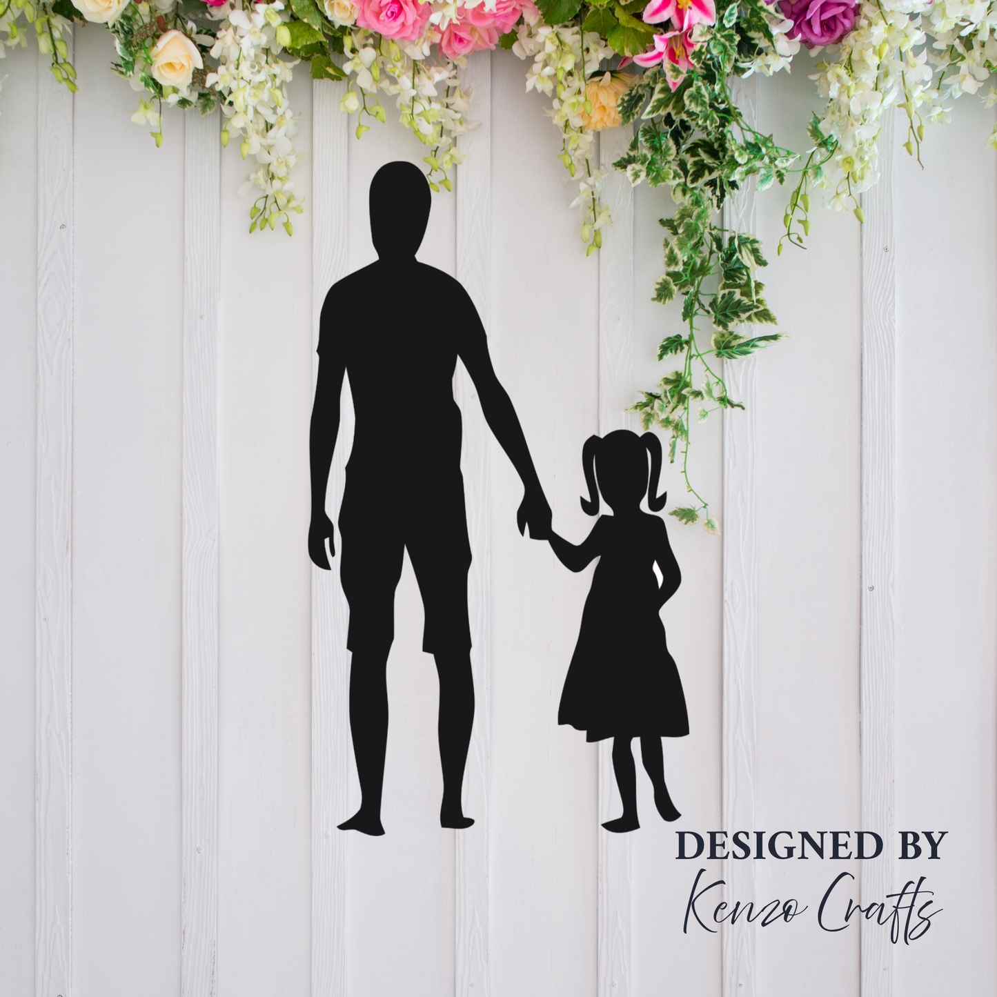 Handcrafted 'Dance With My Father' Memorial Keepsake Plaque