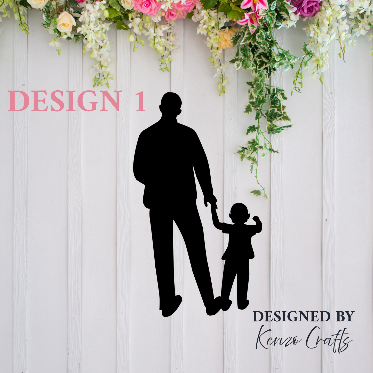 Handcrafted 'Dance With My Father' Memorial Keepsake Plaque