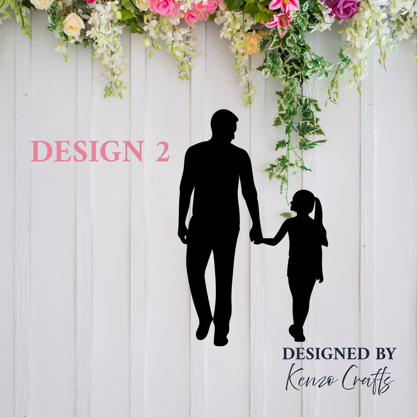 Handcrafted 'Dance With My Father' Memorial Keepsake Plaque