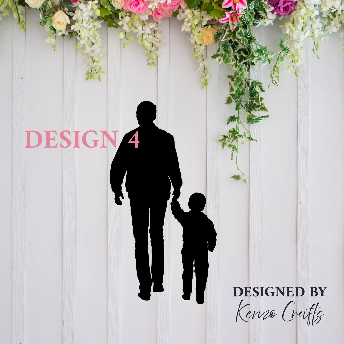 Handcrafted 'Dance With My Father' Memorial Keepsake Plaque