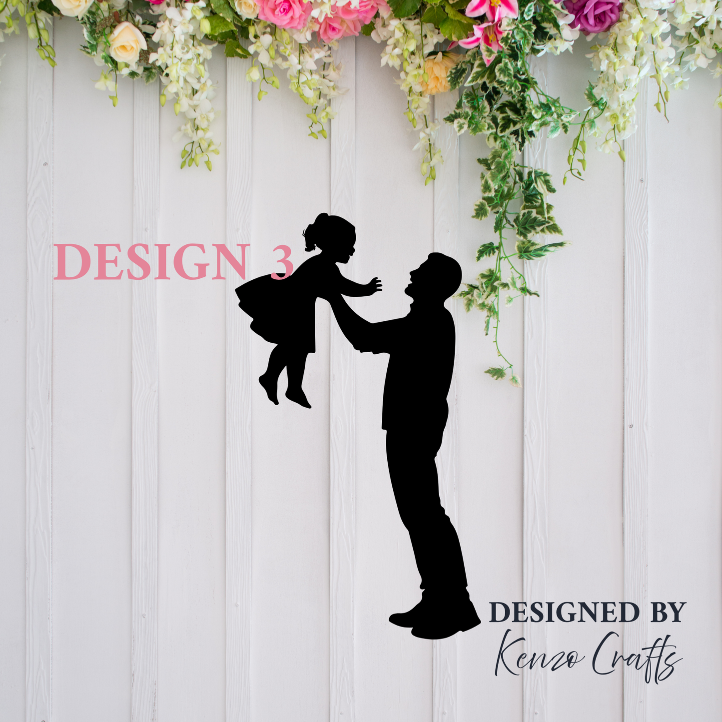 Handcrafted 'Dance With My Father' Memorial Keepsake Plaque