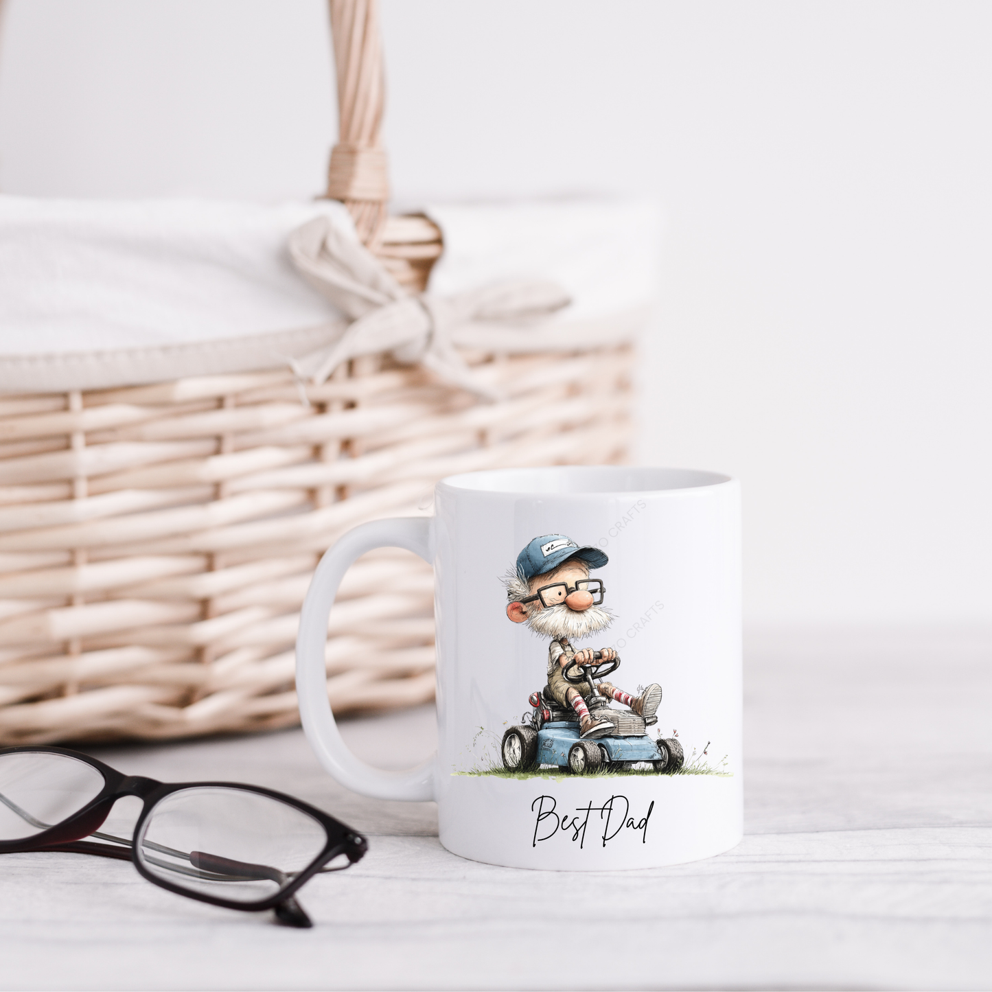 Whimsical Male Character Custom Mug