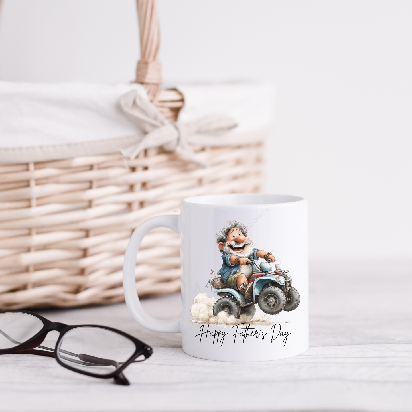 Whimsical Male Character Custom Mug
