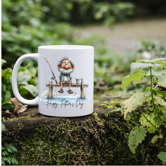 Whimsical Male Character Custom Mug