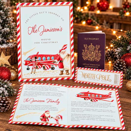 Personalised Christmas Elf Story Package