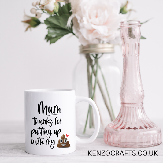 Funny Parent Gift Mug | Cheeky Personalised Mug for All Parents