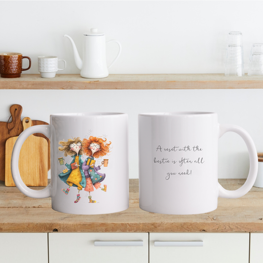 Personalised Friendship Mug | Best Friend Gift with Custom Message